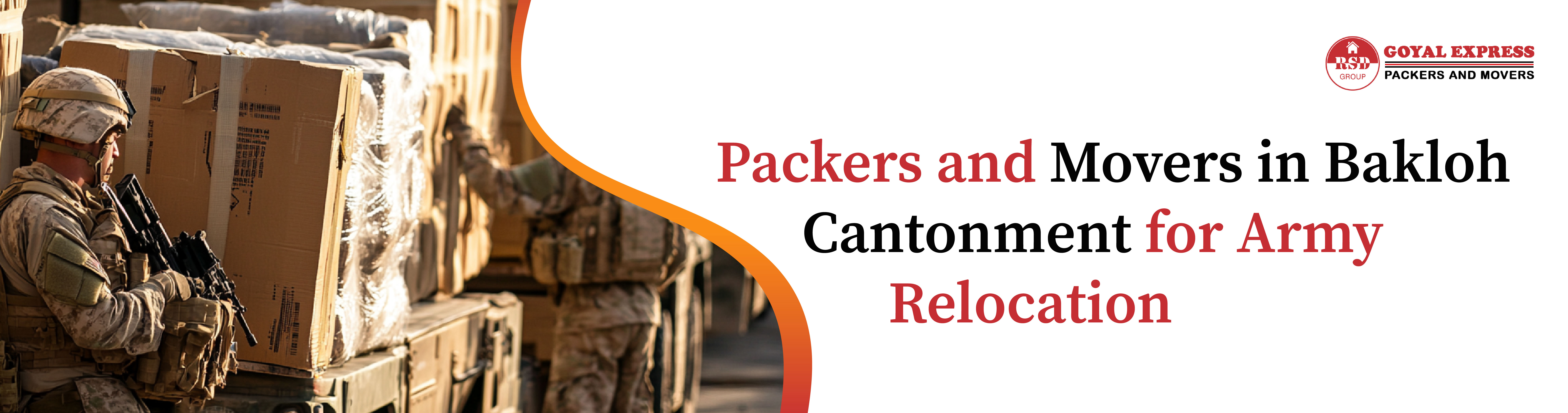 Packers and Movers in Bakloh Cantonment for Army Relocation